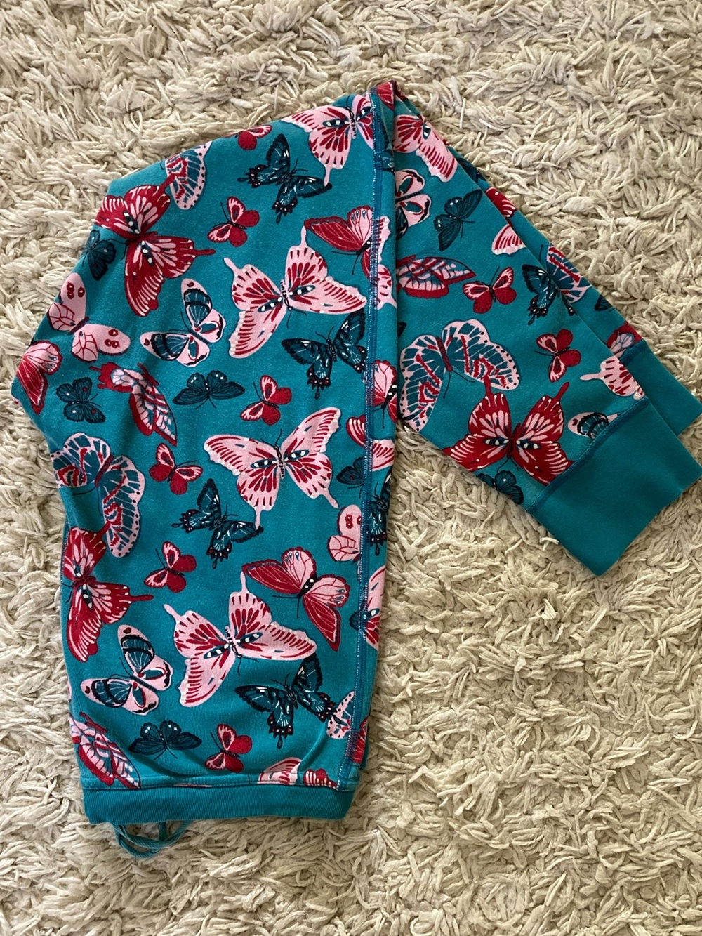 Hanna Andersson Women’s Large “Bold Butterflies” Pajama Bottoms